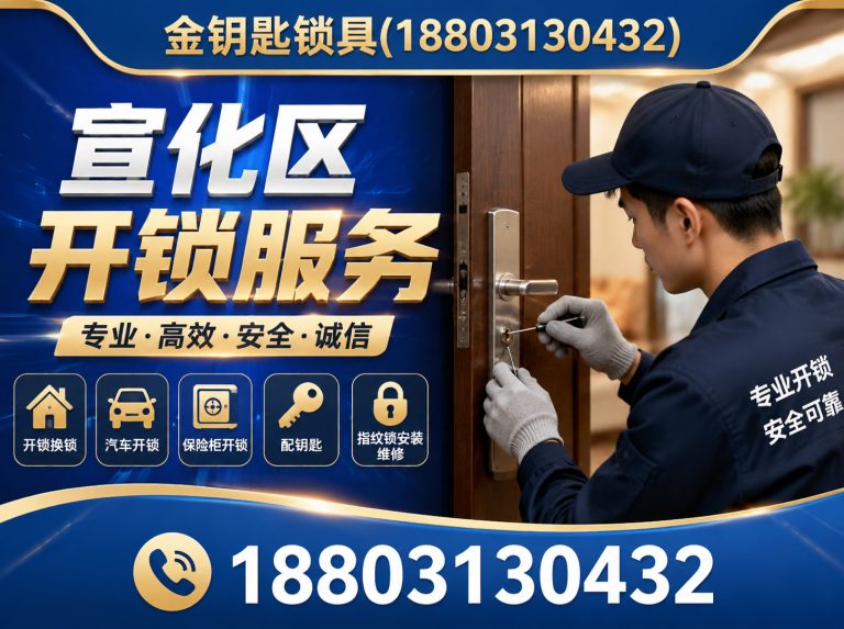 涿鹿县金钥匙锁具展示图